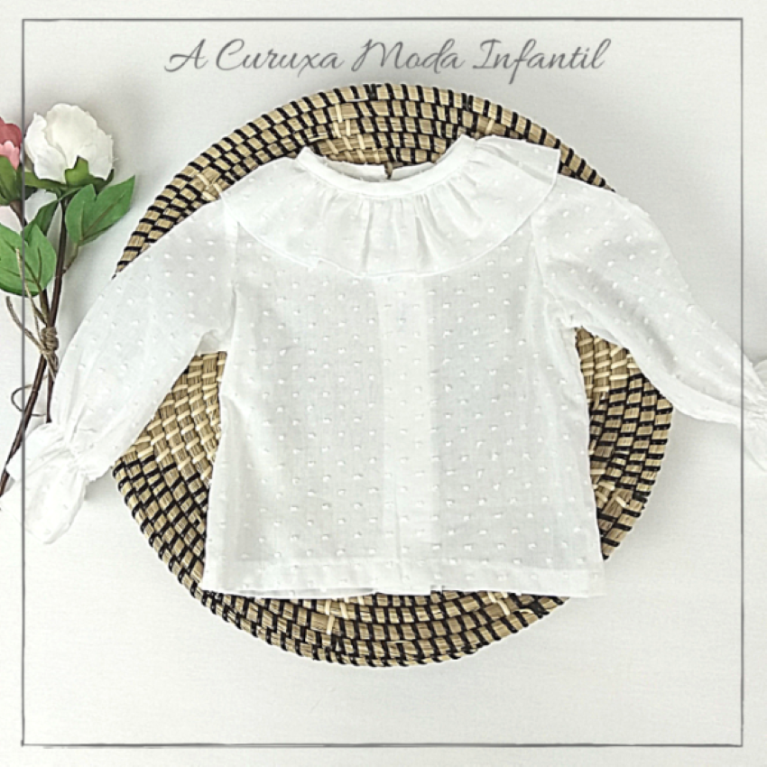 blusa plumeti volantes